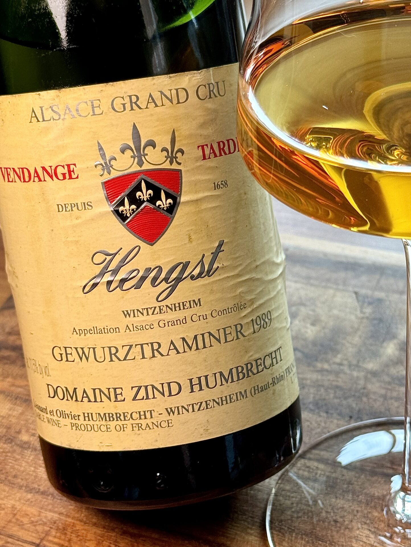 Gewurztraminer von 1989: Ein gereiftes Meisterwerk