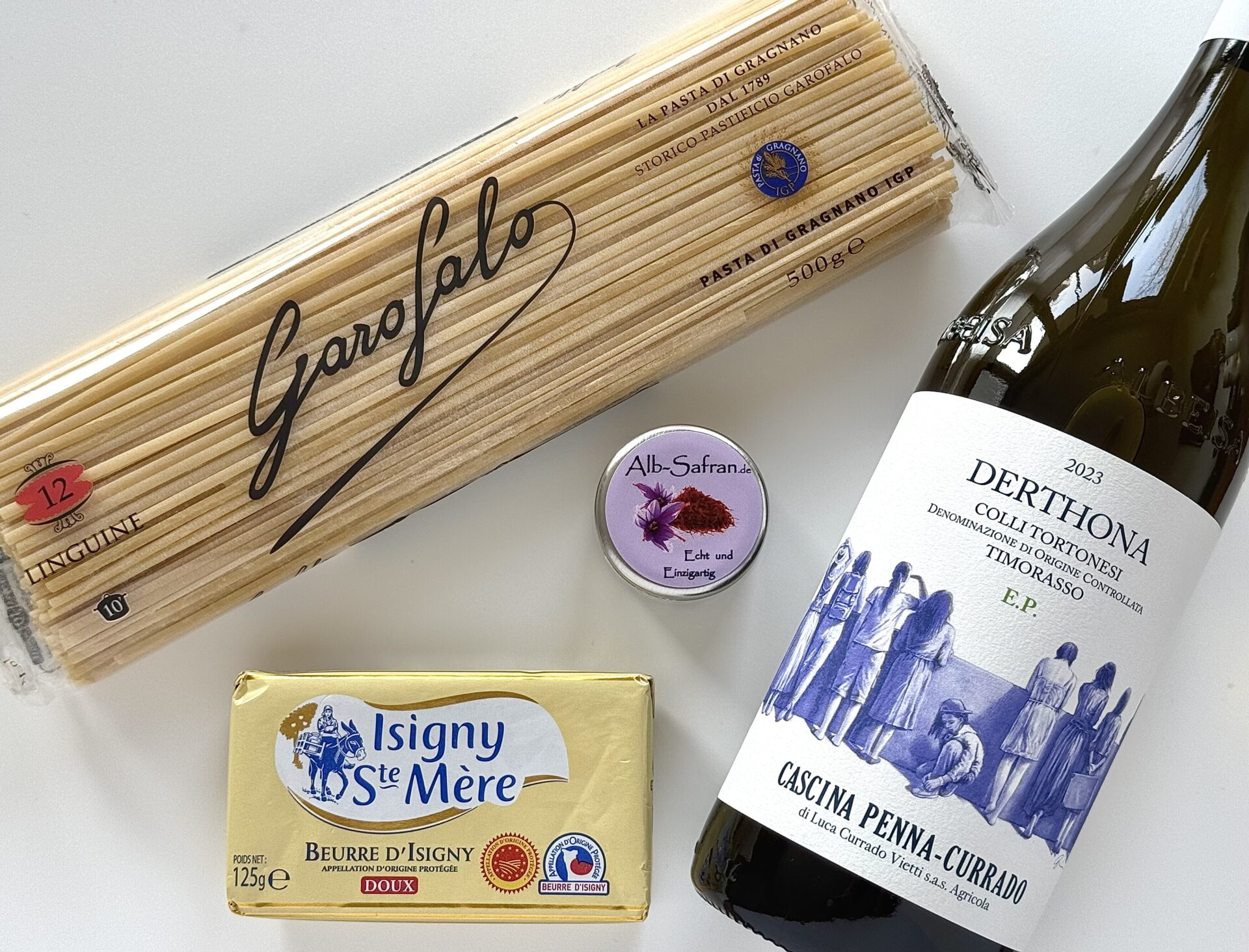 Foodpairing: Timorasso & schnelle Safran-Nudeln