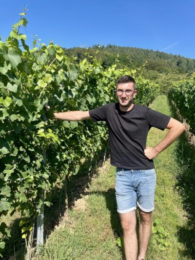 Felix Walter im Weinberg