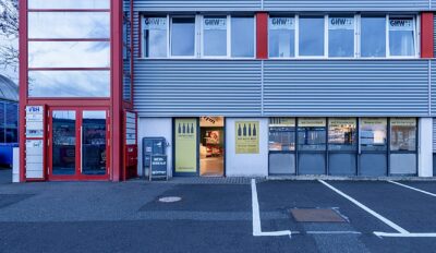 Der Laden von aussen